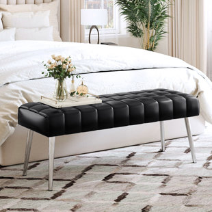 Bedroom Black Benches You'll Love | Wayfair
